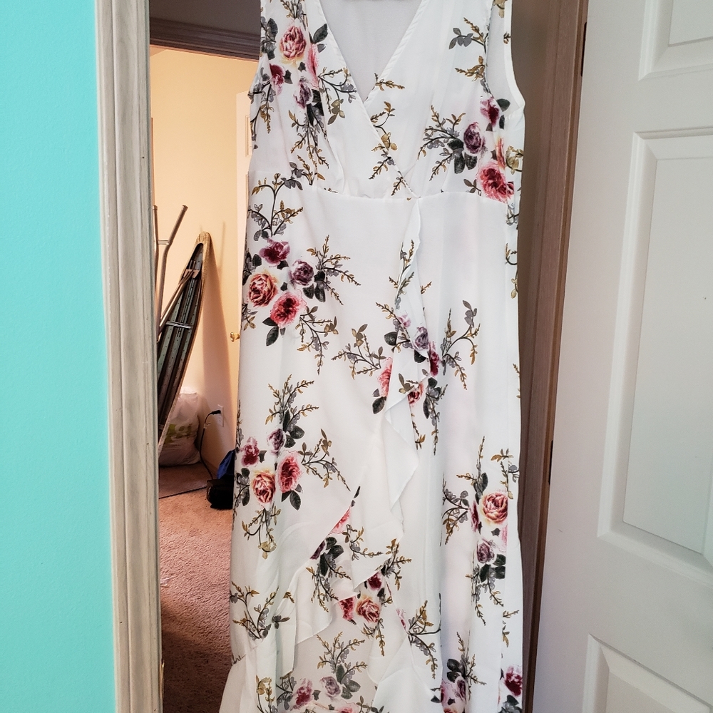 Floral dress Xl